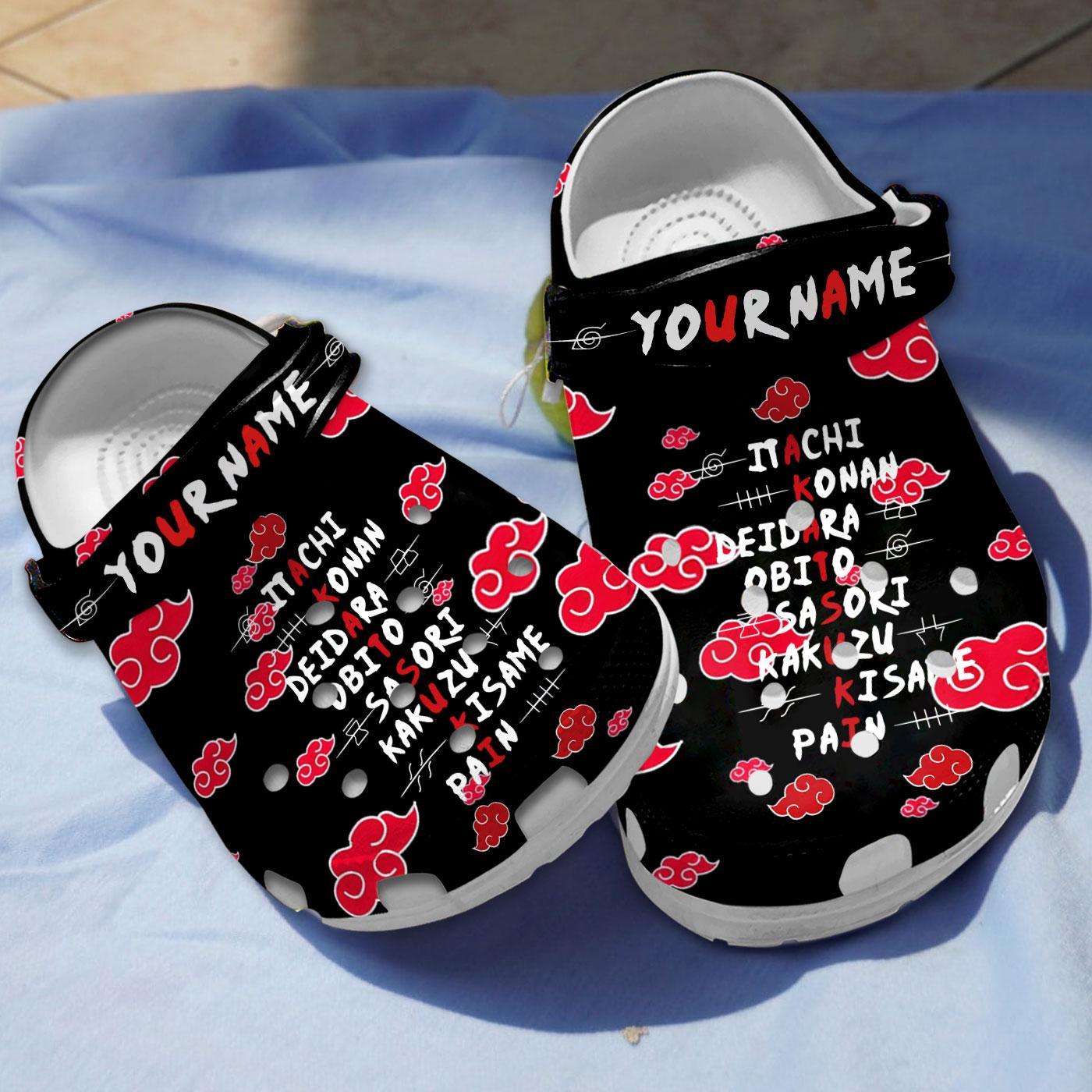 Naruto Anime Crocs Crocband Clogs Shoes Comfortable For Men Women and Kids