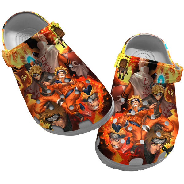 Naruto Anime Crocs Crocband Clogs Shoes Comfortable For Men Women and Kids