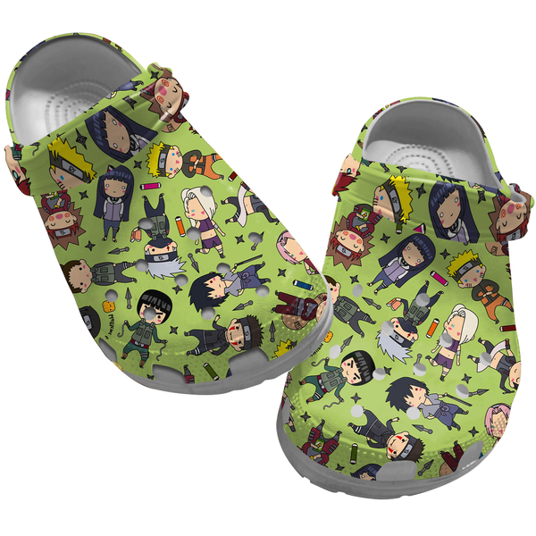 Naruto Anime Crocs Crocband Clogs Shoes Comfortable For Men Women and Kids