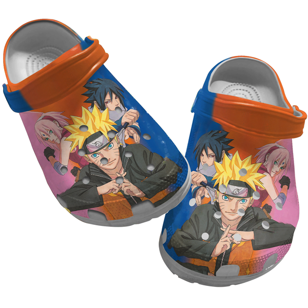 Naruto Anime Crocs Crocband Clogs Shoes Comfortable For Men Women and Kids