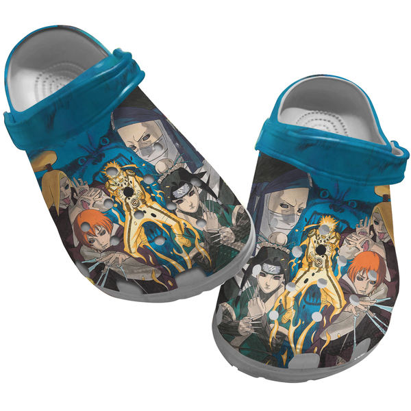 Naruto Anime Crocs Crocband Clogs Shoes Comfortable For Men Women and Kids