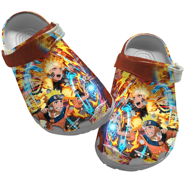 Naruto Anime Crocs Crocband Clogs Shoes Comfortable For Men Women and Kids