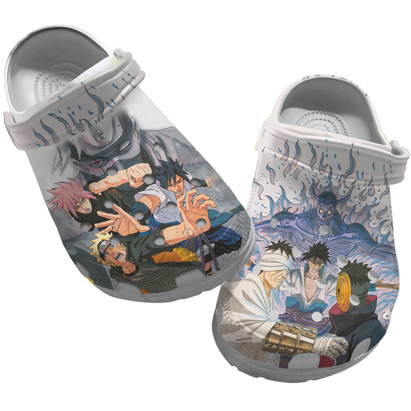 Naruto Anime Crocs Crocband Clogs Shoes Comfortable For Men Women and Kids