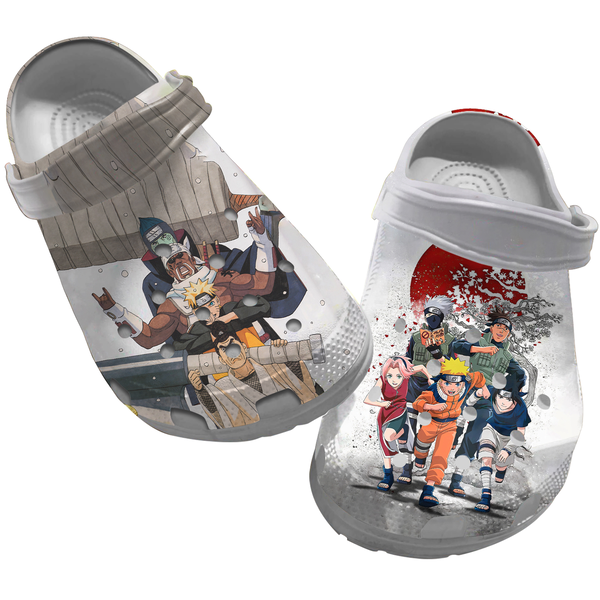 Naruto Anime Crocs Crocband Clogs Shoes Comfortable For Men Women and Kids