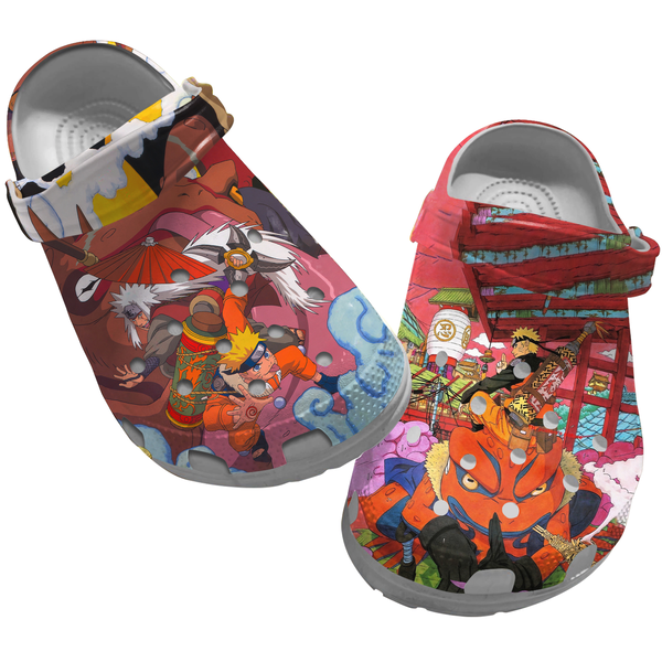 Naruto Anime Crocs Crocband Clogs Shoes Comfortable For Men Women and Kids