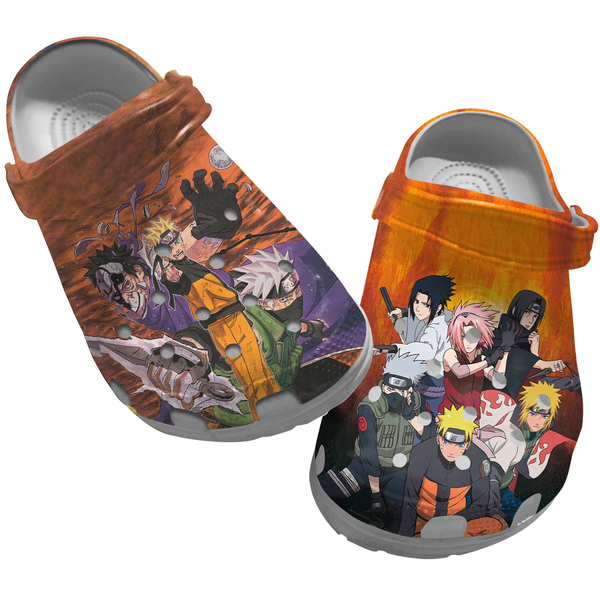 Naruto Anime Crocs Crocband Clogs Shoes Comfortable For Men Women and Kids