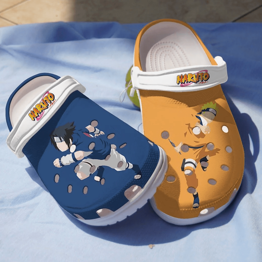 Naruto Anime Crocs Crocband Comfortable Clogs Shoes For Men Women