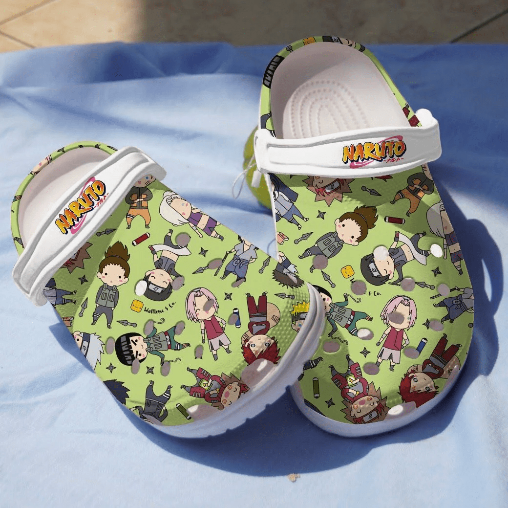 Naruto Anime Crocs Crocband Shoes Clogs Comfortable For Men Women