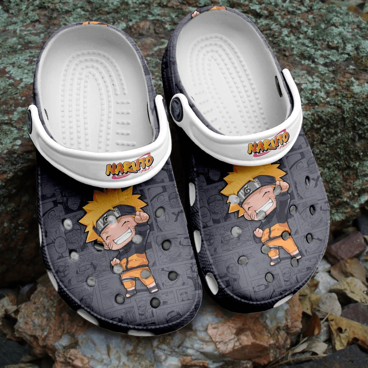Naruto Anime Crocs Crocband Shoes Comfortable Clogs For Men Women