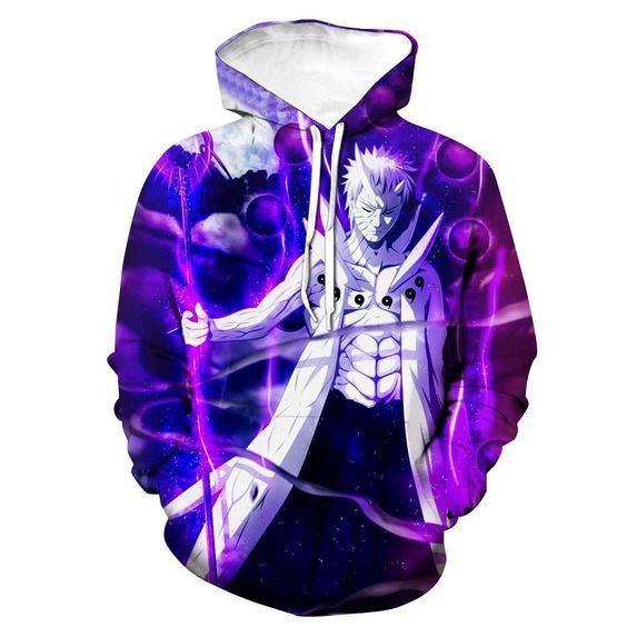 Naruto Anime Uchiha Obito 3D All Over Print Hoodie, Zip Hoodie