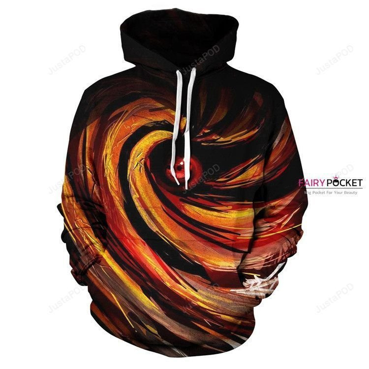 Naruto Black 3D All Over Print Hoodie, Zip Hoodie