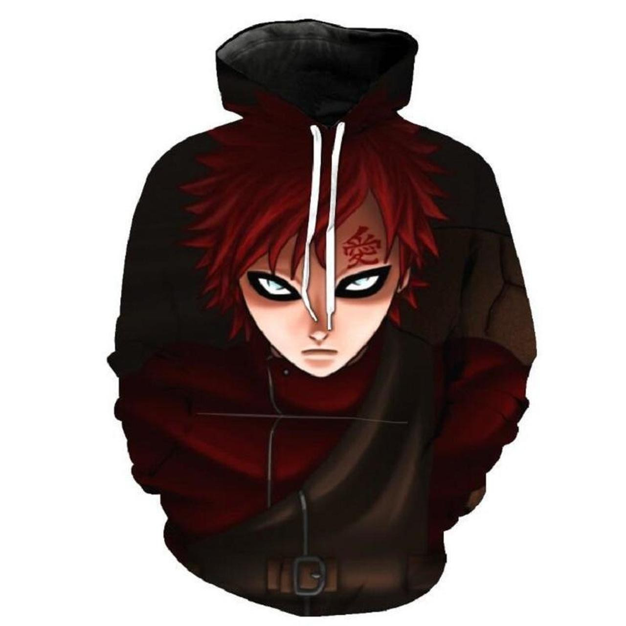 Naruto Gaara 3D All Over Print Hoodie, Zip Hoodie