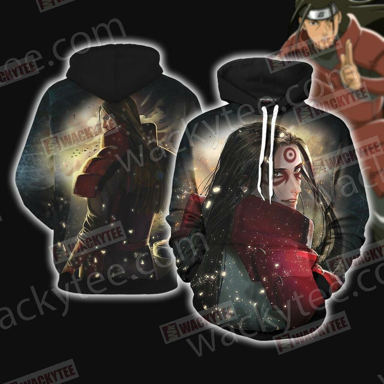 Naruto Hashirama Unisex 3D All Over Print Hoodie, Zip Hoodie