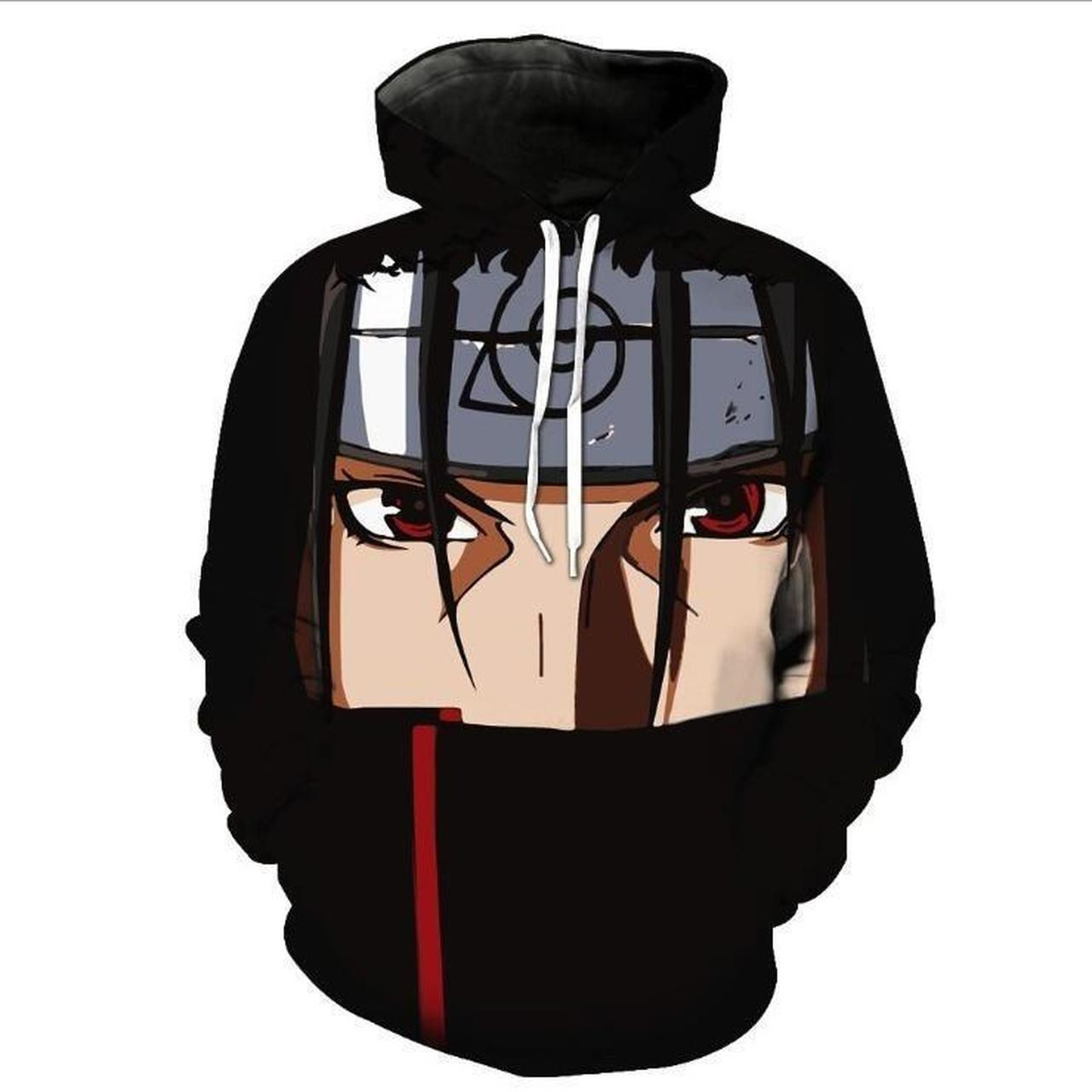 Naruto Itachi Uchiha 3D All Over Print Hoodie, Zip Hoodie