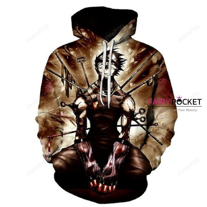 Naruto Momochi Zabuza 3D All Over Print Hoodie, Zip Hoodie
