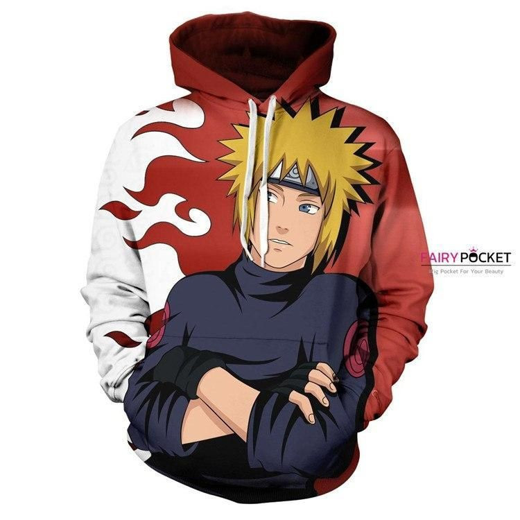 Naruto Namikaze Minato 3D All Over Print Hoodie, Zip Hoodie