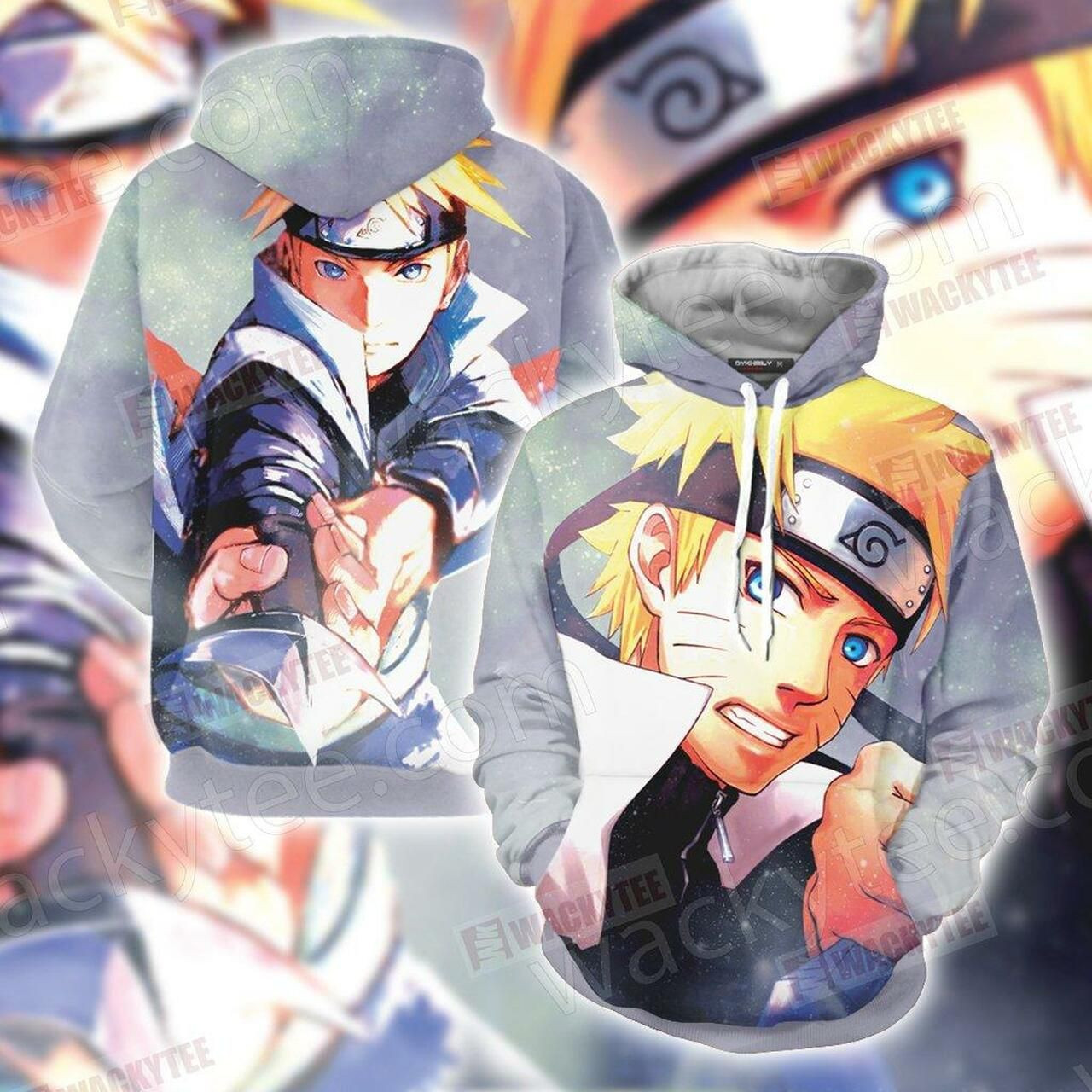 Naruto New Unisex 3D All Over Print Hoodie, Zip Hoodie