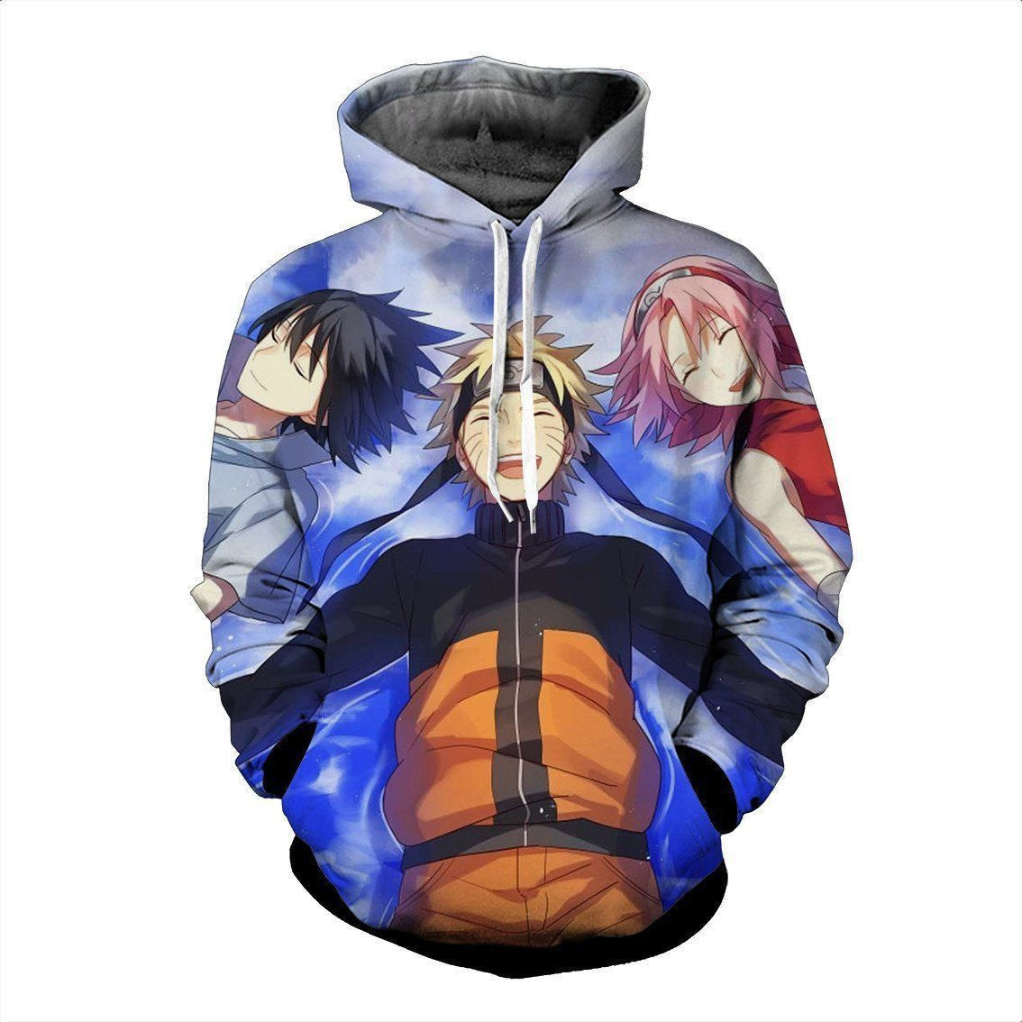 NARUTO SASKE SAKURA 3D All Over Print Hoodie, Zip Hoodie