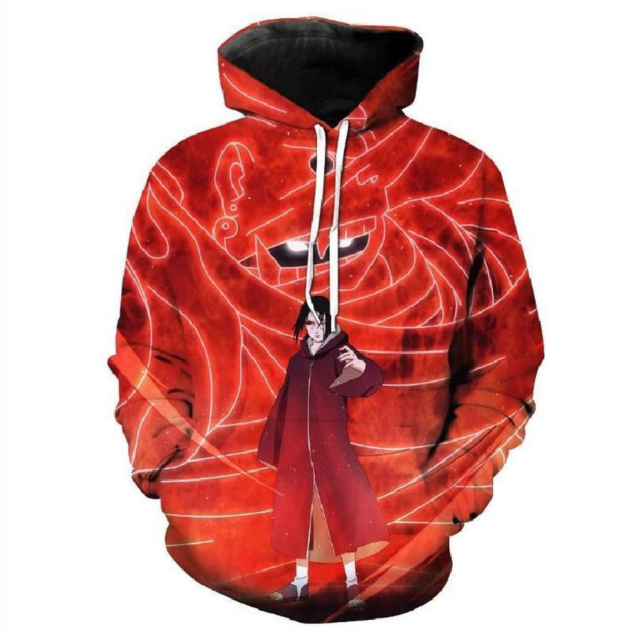Naruto Uchiha Itachi 3D All Over Print Hoodie, Zip Hoodie