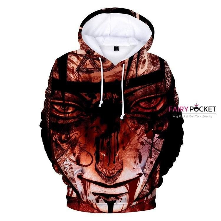 Naruto Uchiha Itachi 3D All Over Print Hoodie, Zip Hoodie