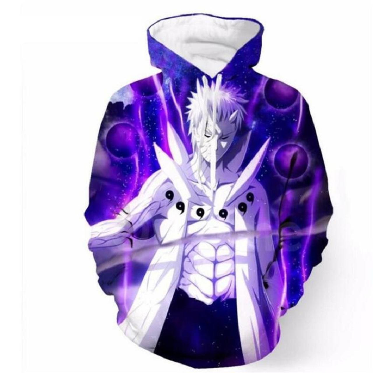 Naruto Uchiha Obito 3D All Over Print Hoodie, Zip Hoodie