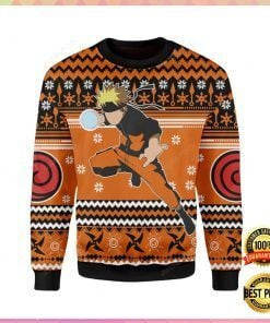 Naruto Ugly Christmas Sweater Adult 3D Funny Matching for family