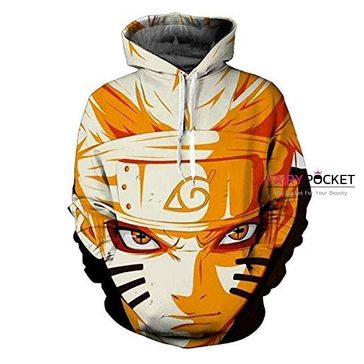Naruto Uzumaki Naruto 3D All Over Print Hoodie, Zip Hoodie