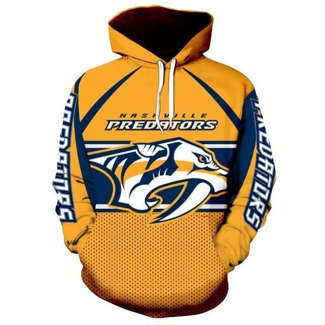 Nashville Predators Nhl 3D All Over Print Hoodie, Zip Hoodie