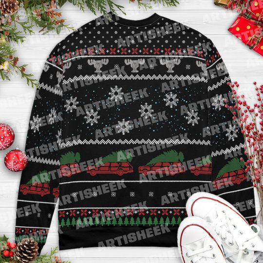 National Lampoon Christmas Vacation Uncle Lewis Sweater - Image 10