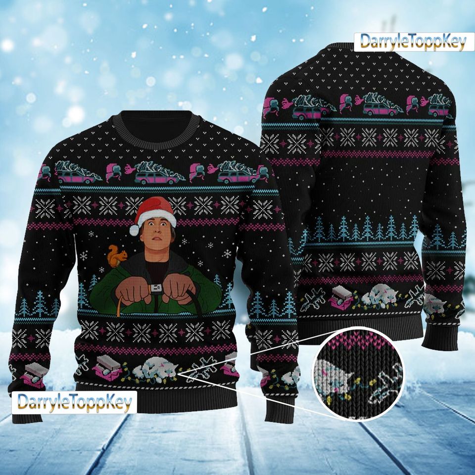 National Lampoon Clark Griswold Christmas Vacation Ugly Sweater