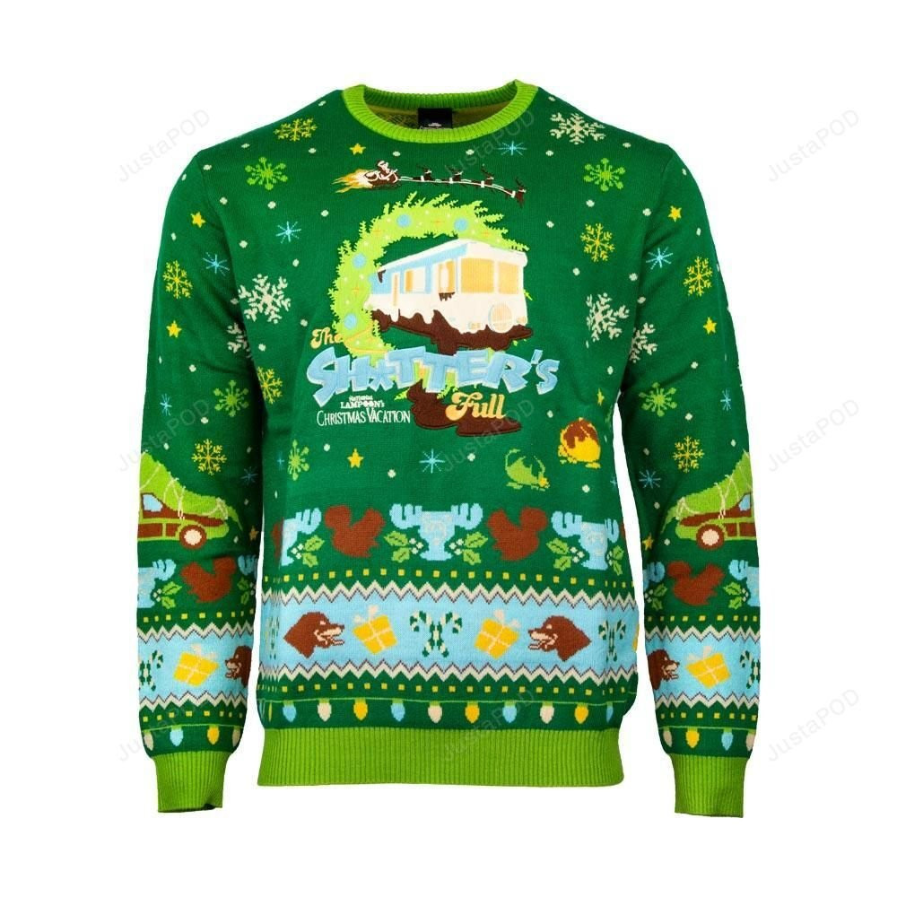 National Lampoon?S Christmas Ugly Christmas Sweater Adult 3D Funny Matching for family