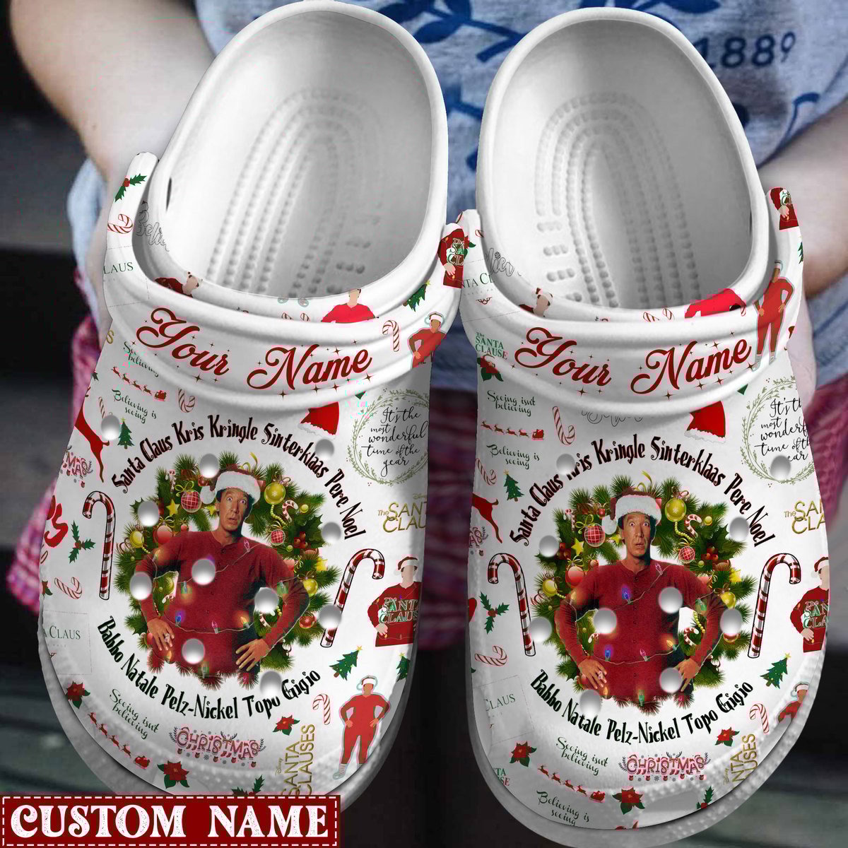 National Lampoon's Christmas Vacation Movie Crocs Crocband Clogs Shoes Comfortable For Men Women and Kids