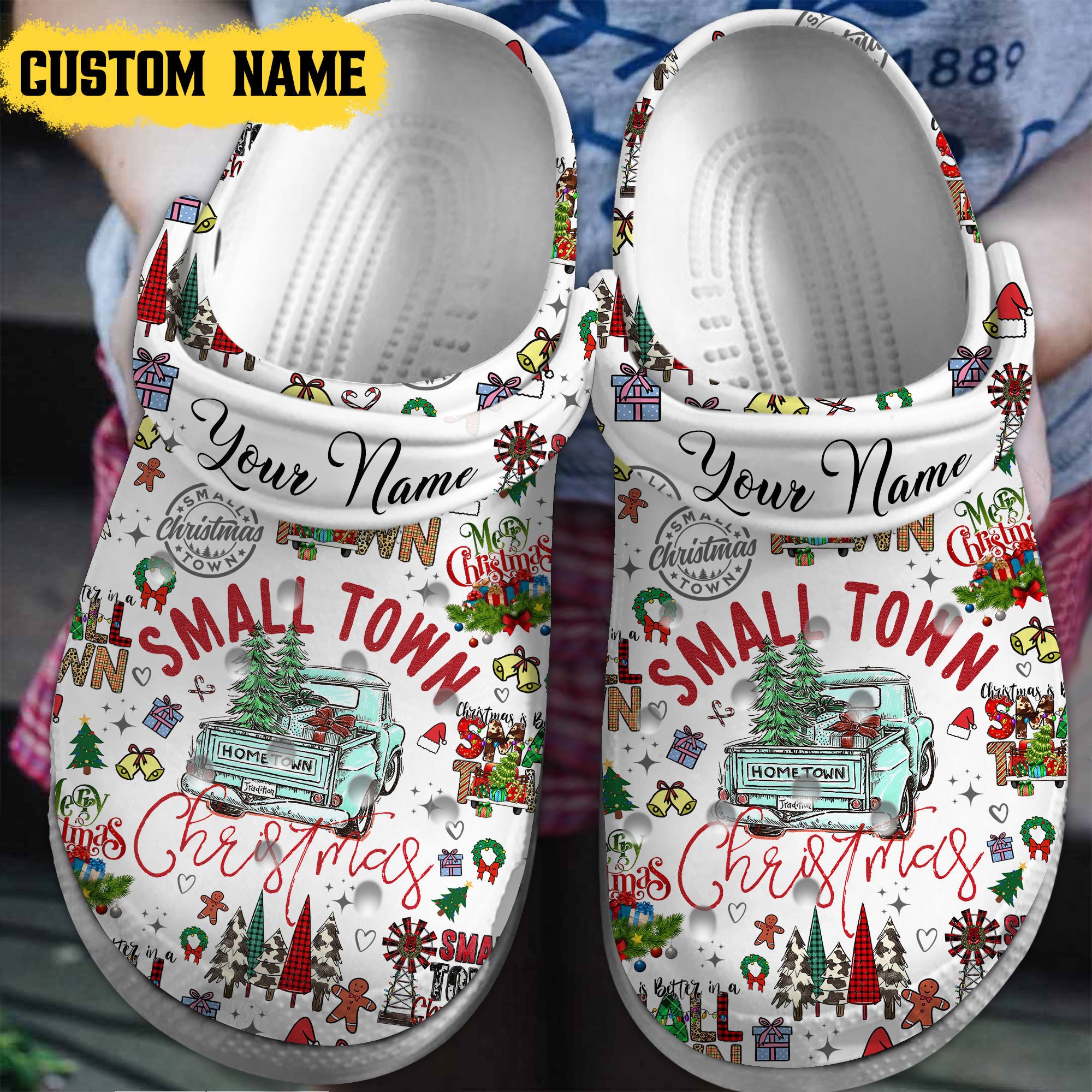 National Lampoon's Christmas Vacation Movie Crocs Crocband Clogs Shoes Comfortable For Men Women and Kids