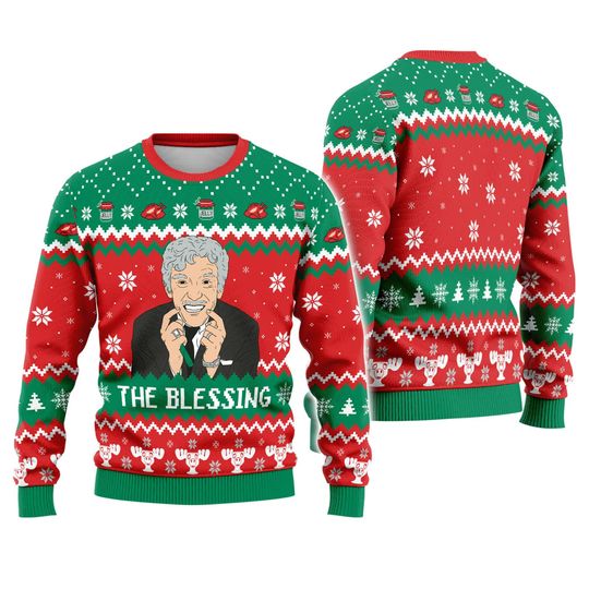 National Lampoon's Christmas Vacation The Blessing Ugly Sweater - Image 4