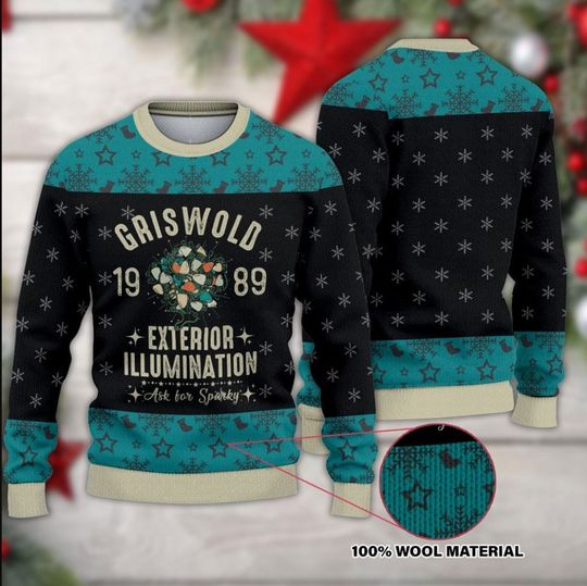National Lampoons Christmas Vacation Ugly Sweater - Image 3