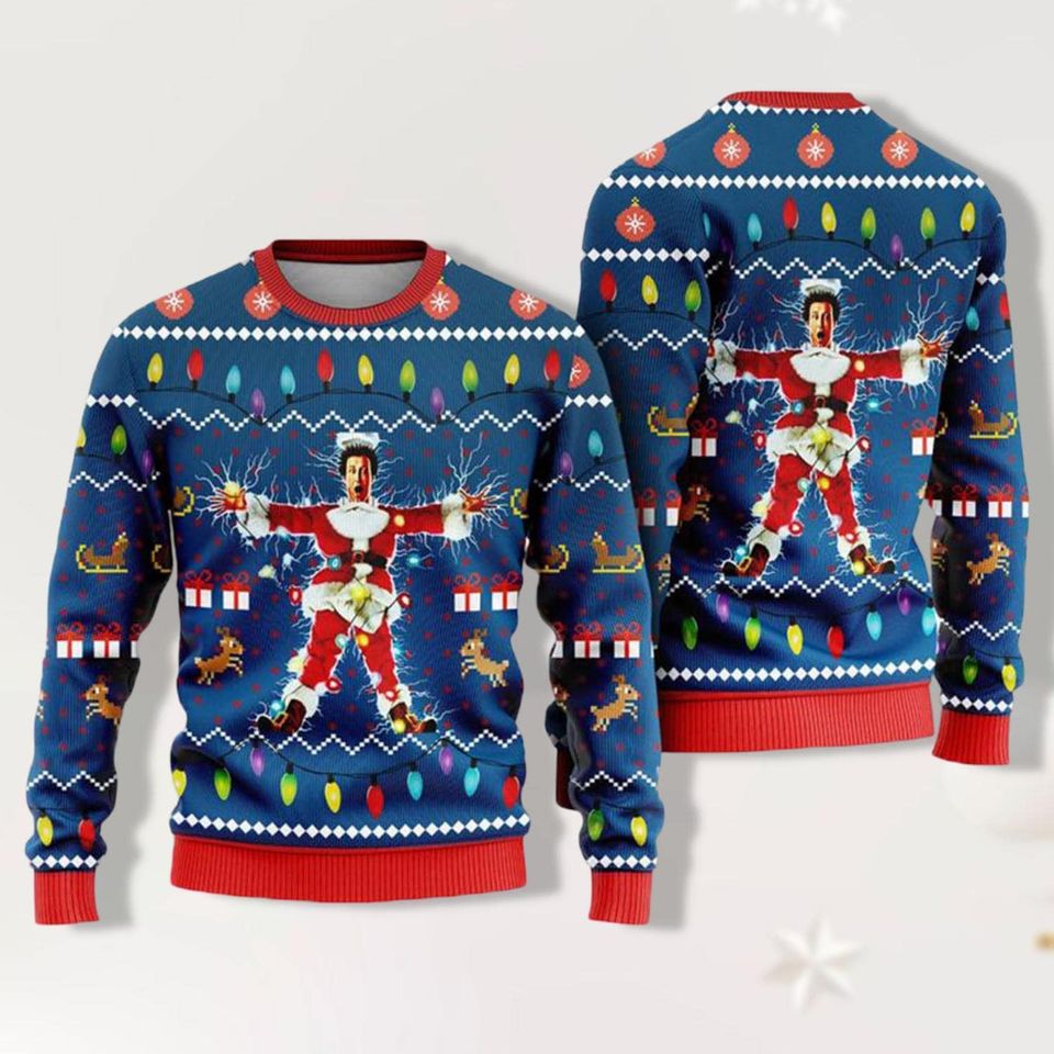 National Lampoons Christmas Vacation Ugly Sweater, Griswold Christmas Sweater
