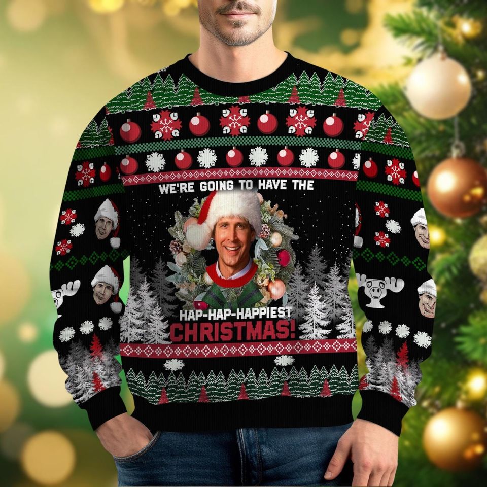 National Lampoon's Christmas Vacation Ugly Sweater, Griswold Christmas Sweater, Griswold Family Sweater