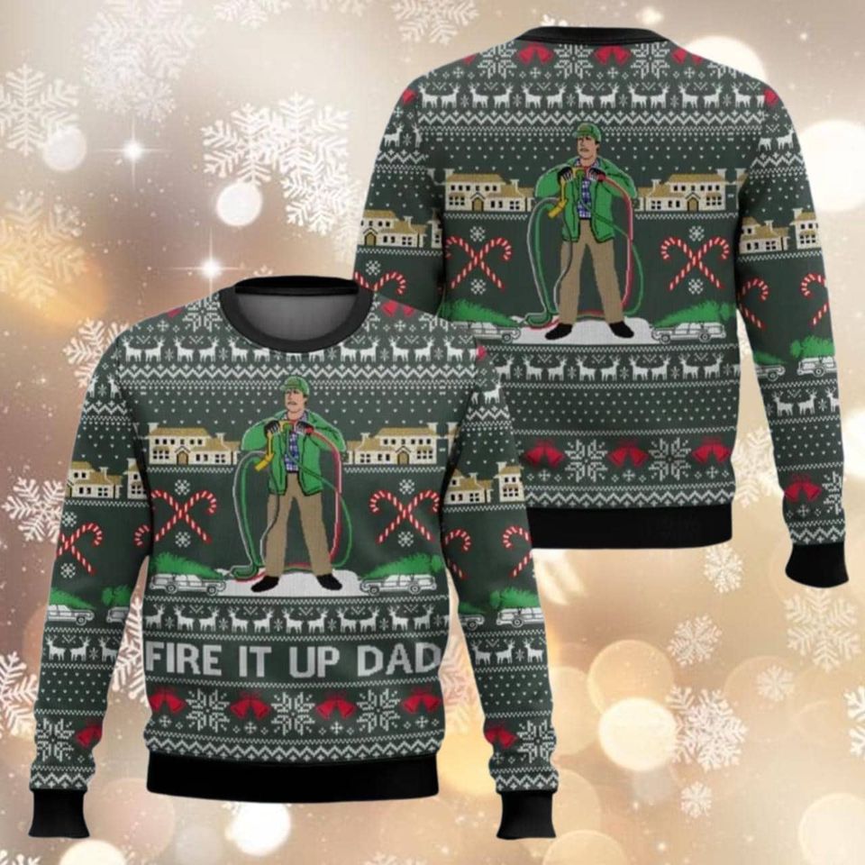 National Lampoons Christmas Vacation Ugly Sweater, Griswold Holiday Sweatshirt