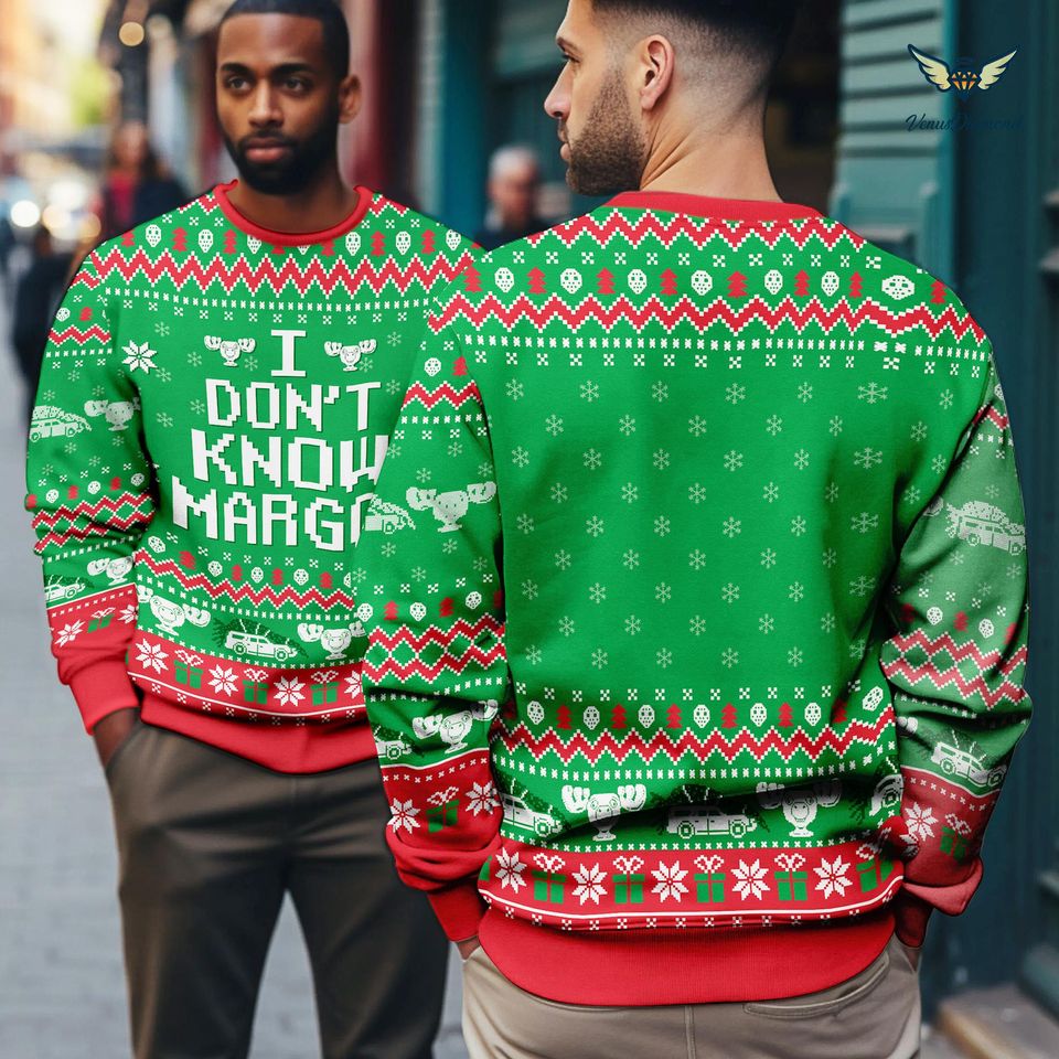 National Lampoon's Christmas Vacation Ugly Sweater, I Don't Know Margo Ugly Sweater