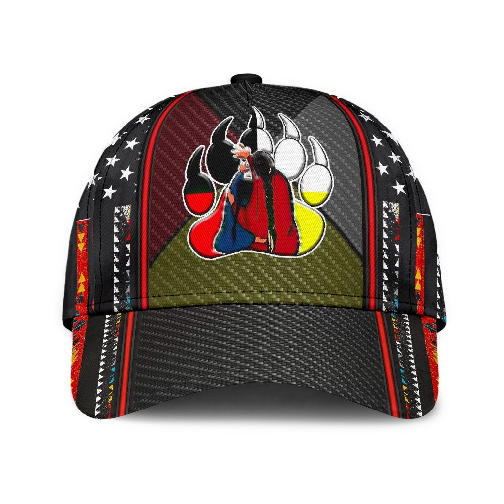 Native American Classic Cap Trucker Hats Custom Hats Gifts For Men & Women