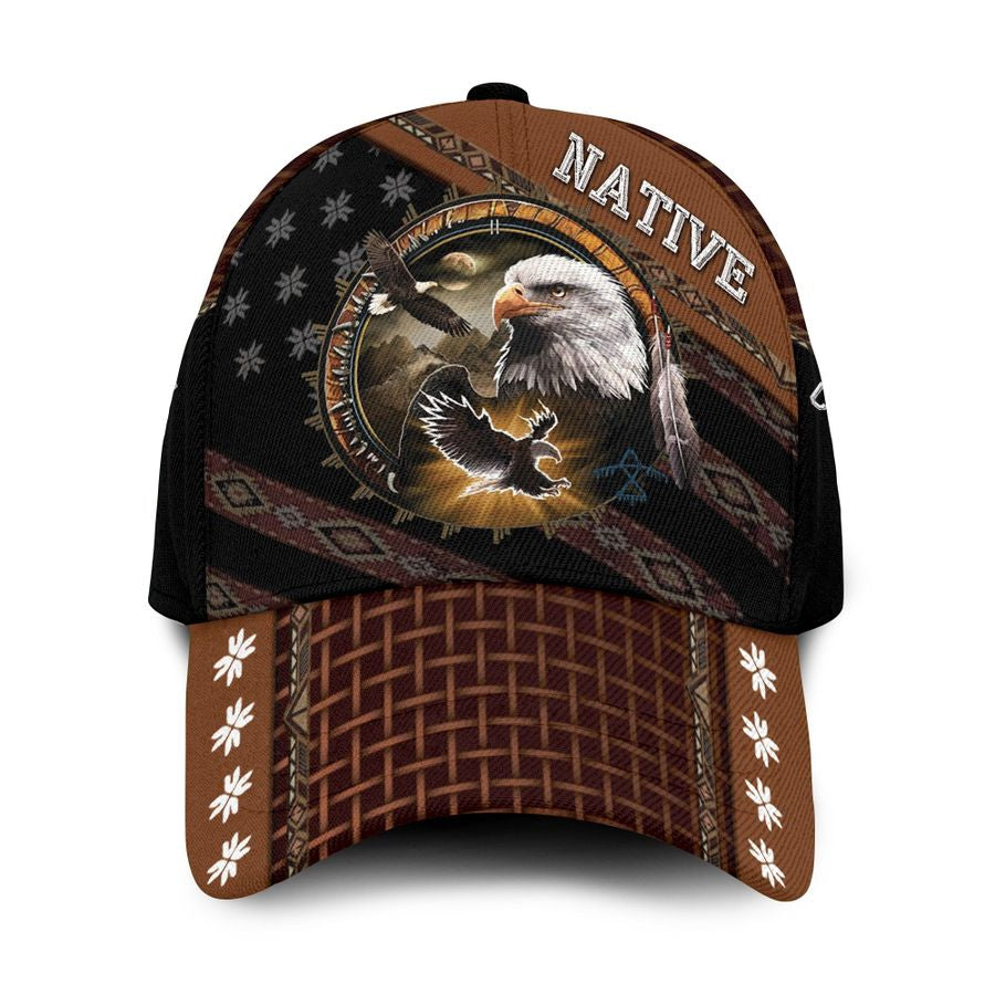Native American Classic Cap Trucker Hats Custom Hats Gifts For Men & Women