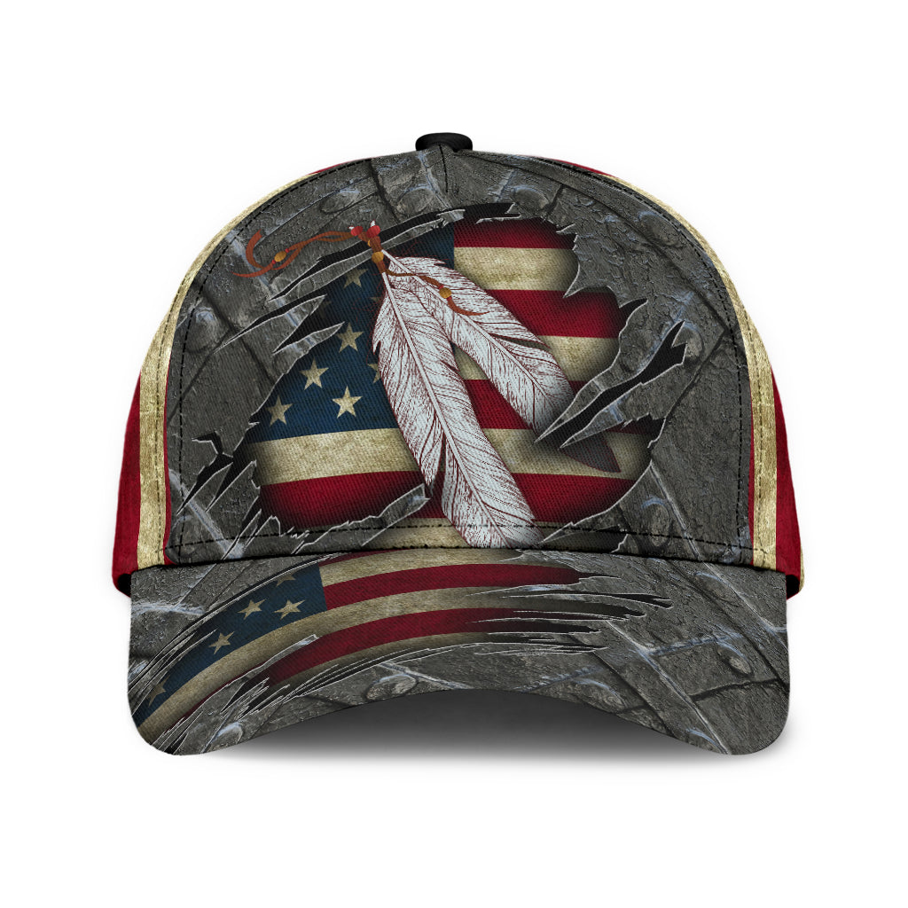 Native American Classic Cap Trucker Hats Custom Hats Gifts For Men & Women