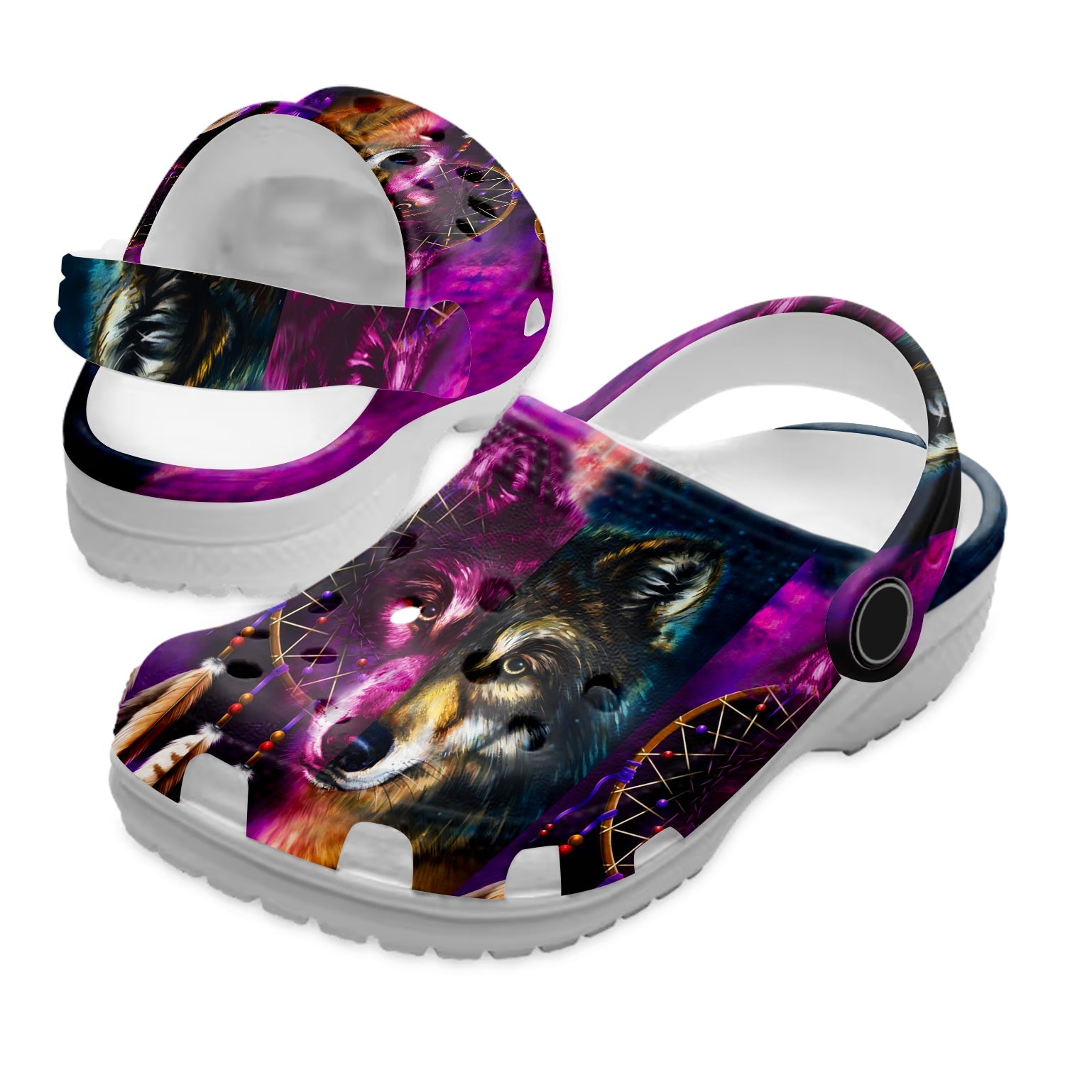 Native American Crocs Clog Shoes For Kid and Adult