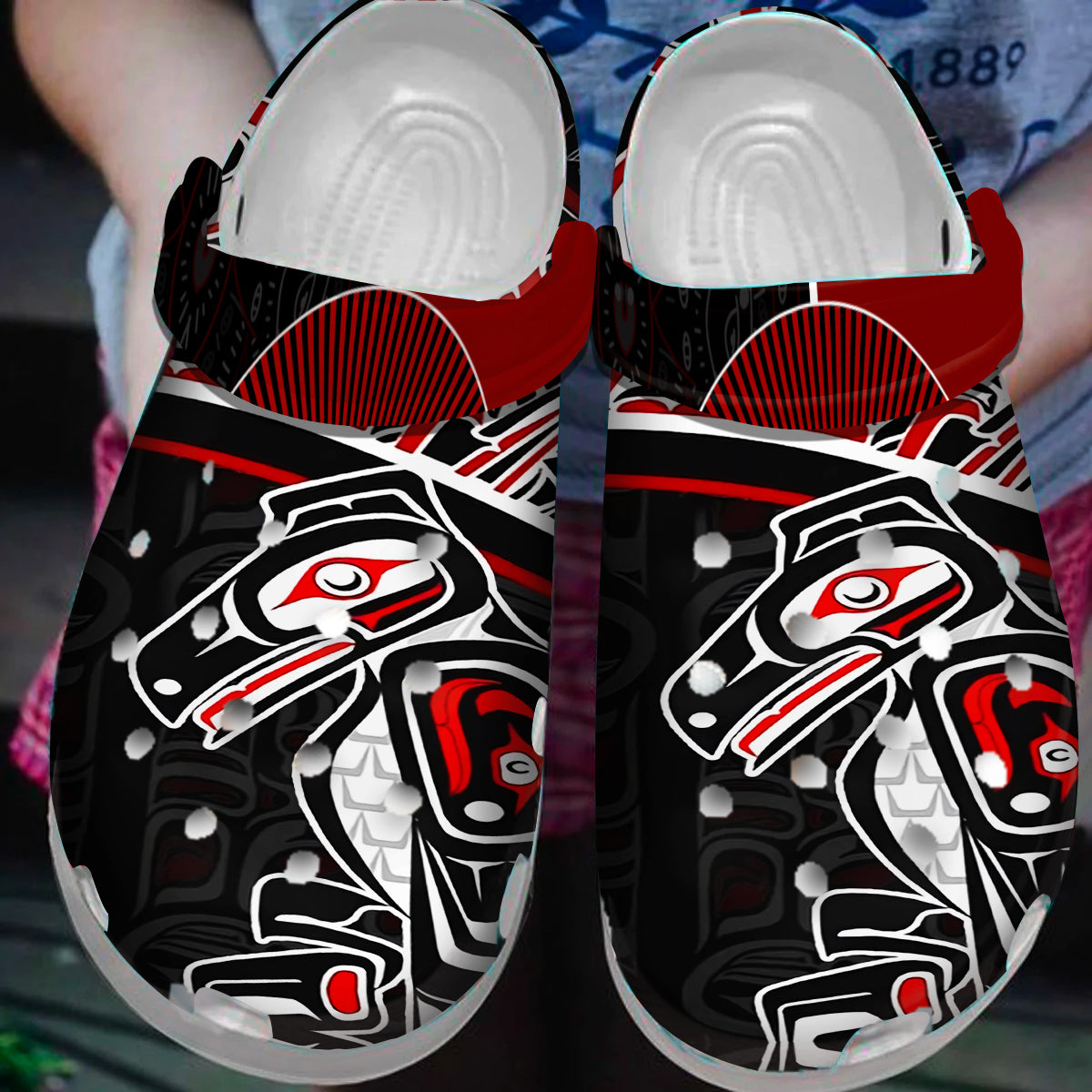Native American Crocs Clog Shoes For Kid and Adult
