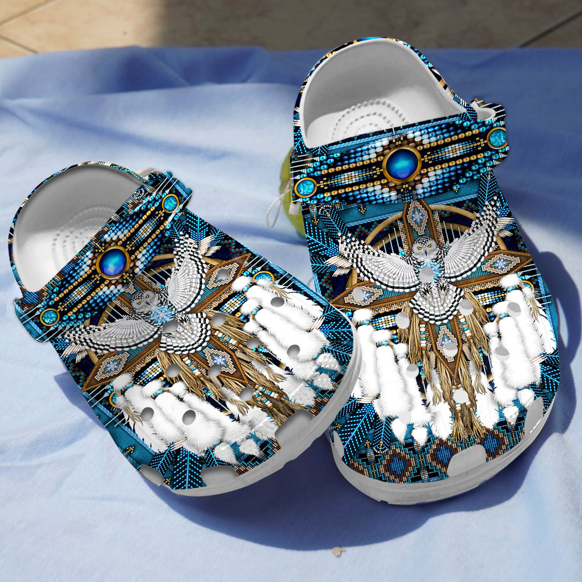 Native American Crocs Crocband Clogs Shoes Comfortable For Men Women and Kids