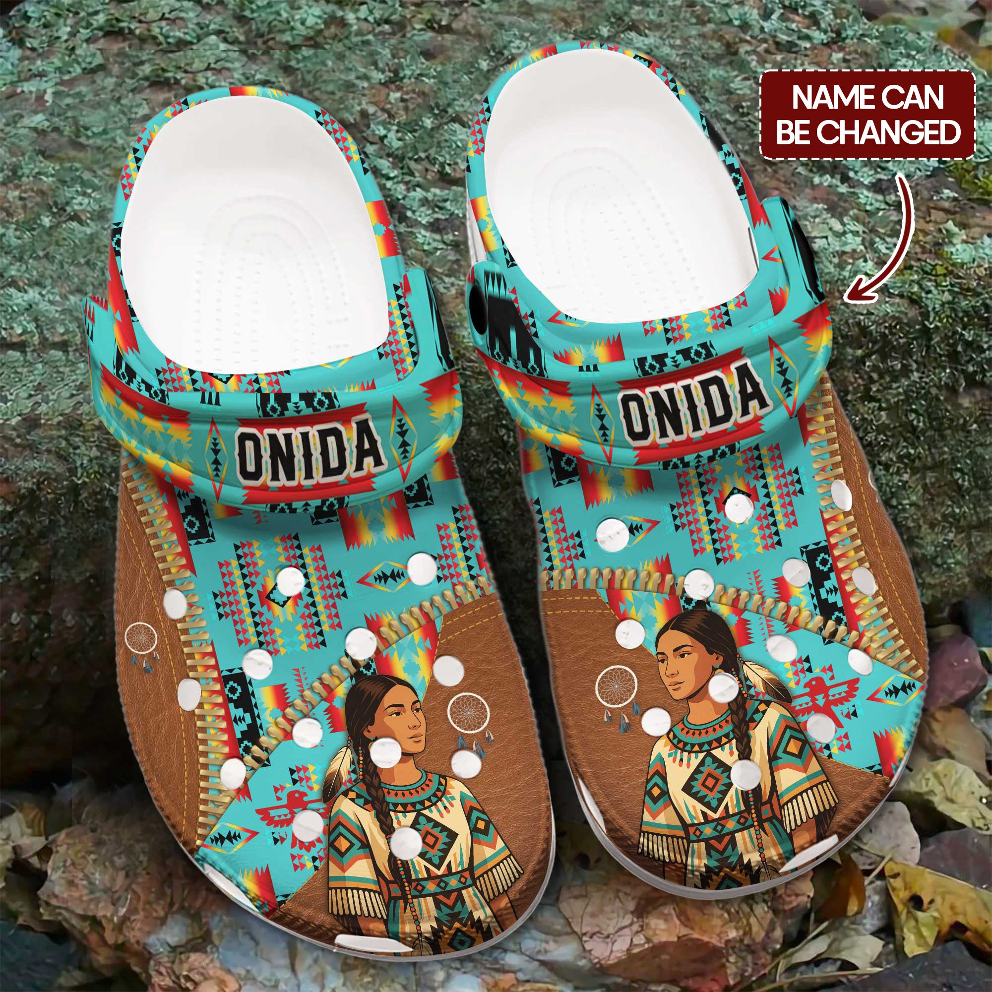 Native American Crocs Crocband Clogs Shoes Comfortable For Men Women and Kids