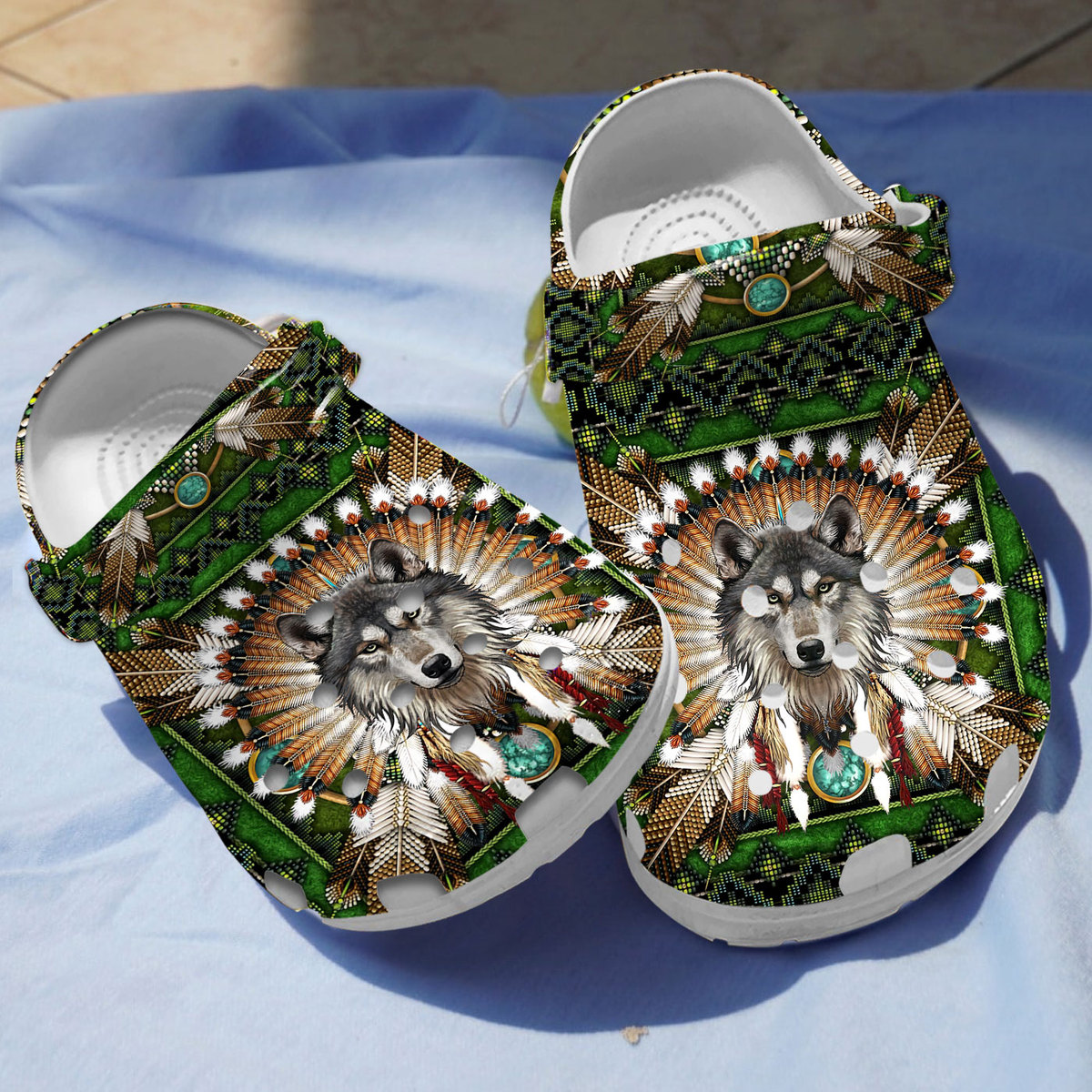 Native American Crocs Crocband Clogs Shoes Comfortable For Men Women and Kids