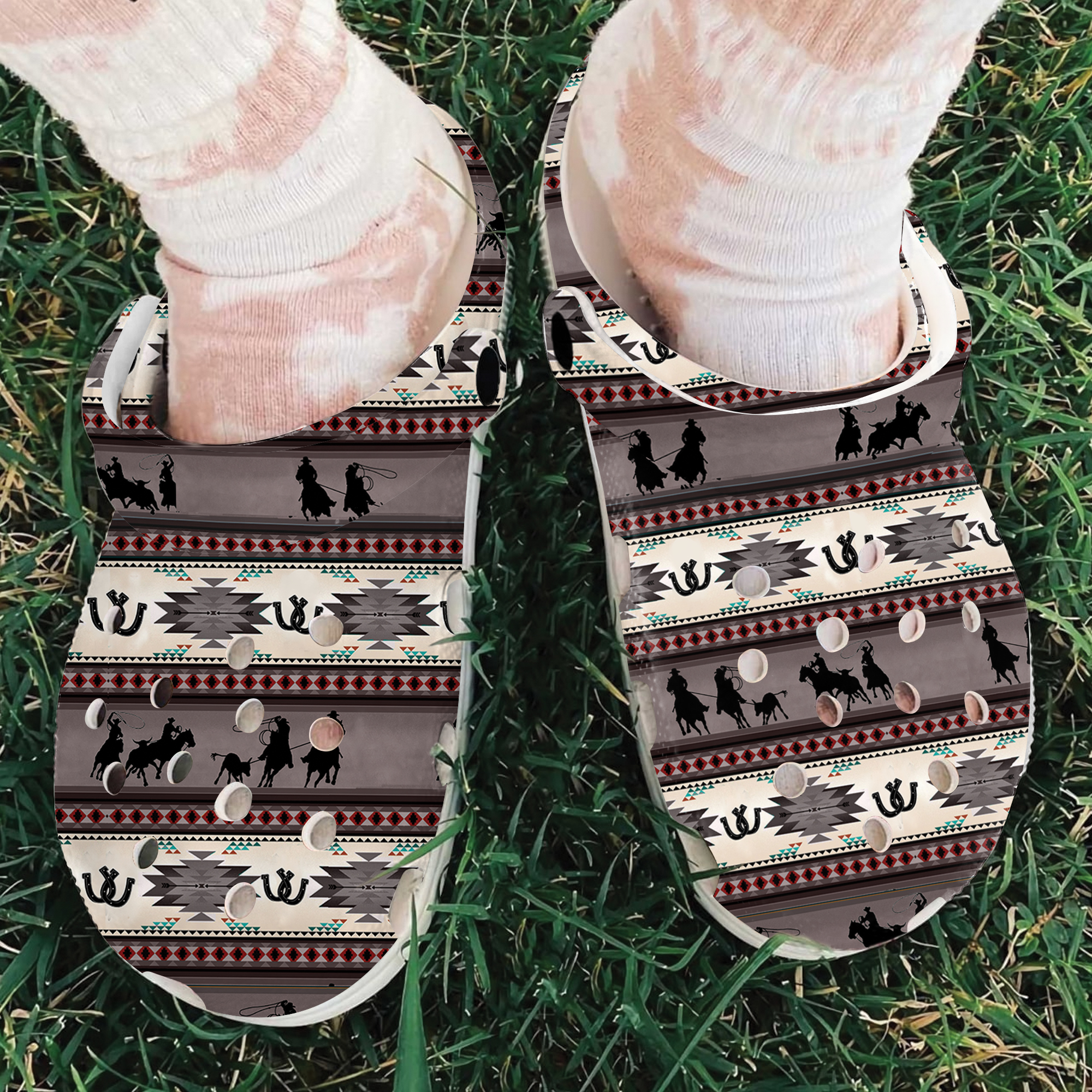 Native American Crocs Crocband Clogs Shoes Comfortable For Men Women and Kids