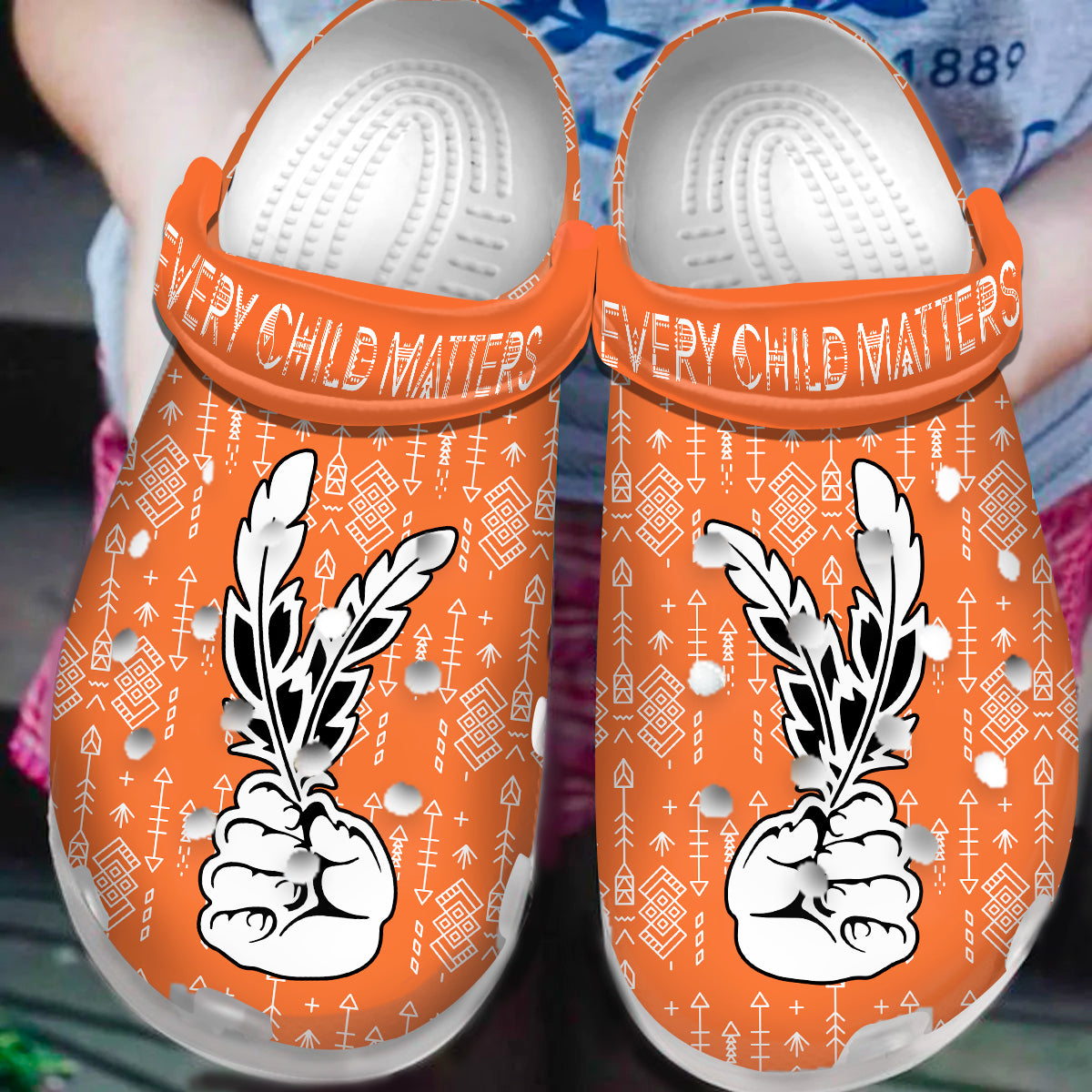 Native American Crocs Crocband Clogs Shoes Comfortable For Men Women and Kids