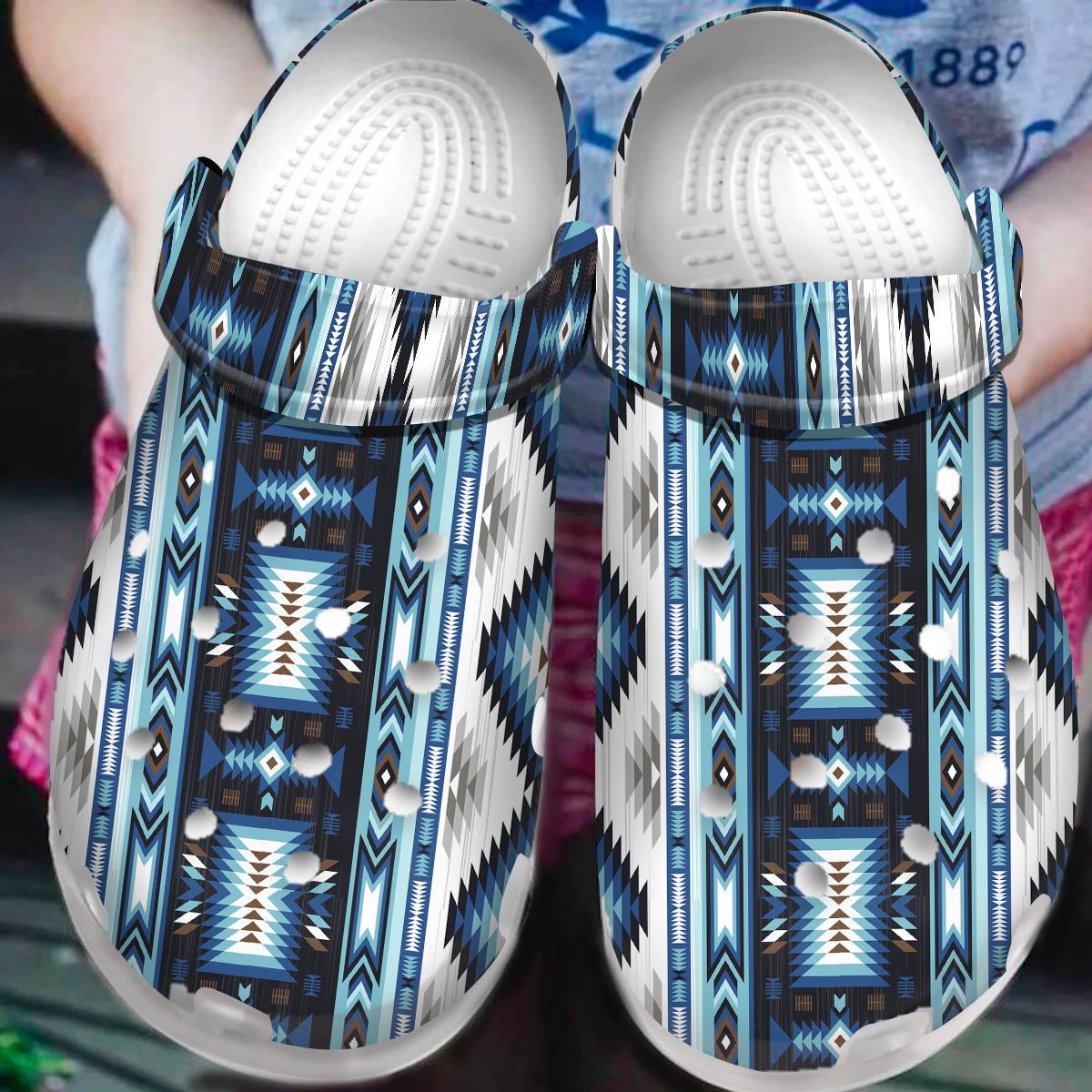 Native American Crocs Crocband Clogs Shoes Comfortable For Men Women and Kids